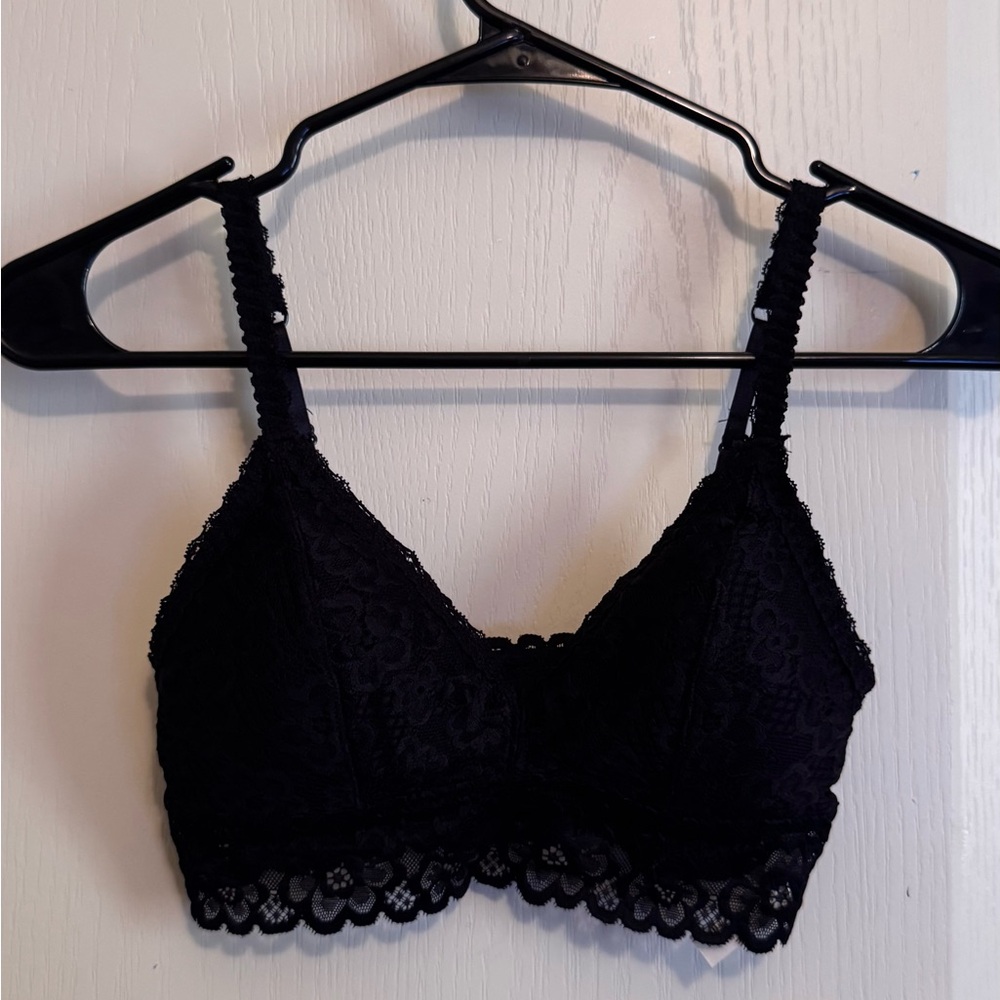 Aeropostale Black Lace Bralette